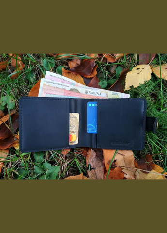 Шкіряний гаманець Рocket ручної роботи натуральна шкіра на кнопці+гравіювання No Brand (329746541)