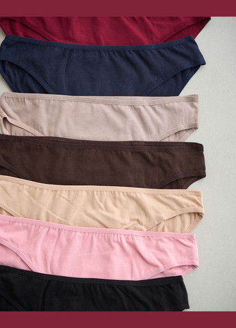 Набор женских базовых трусиков неделька - 7 шт. Nicoletta (340277072)