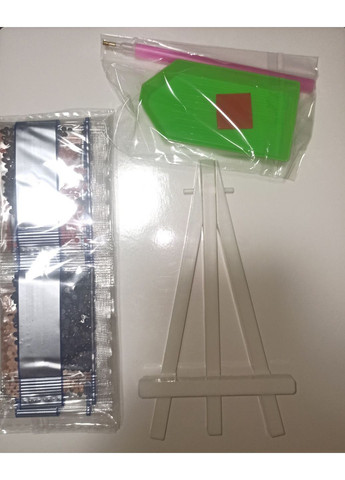 Алмазна мозаїка вишивка на картоні Володимирська Ікона Божої Матері часткова 5d 21х25 см 188643 No Brand (332208088)