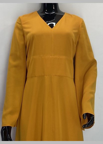 Оранжевое праздничный платье Armani Exchange однотонное