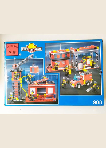 Конструктор блоковий арт. 908 Пожежна машина, 607 деталей Enlighten Brick (308855158)