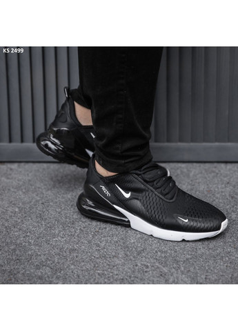 КРОССОВКИ ЖЕНСКИЕ NIKE AIR MAX 270 BLACK WHITE НАЙК АИР МАКС 270 No Brand чёрные демисезоны (368862299)