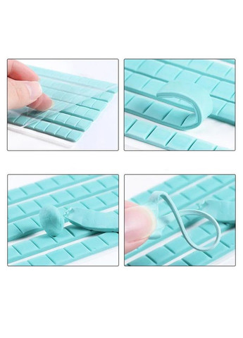 Пластилин клей (липкая глина) для фиксации типс и накладных ногтей, No Brand (312538337)