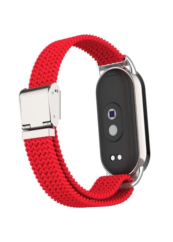 Ремешок Braided Solo Loop для Xiaomi Smart Band 10/9/8 Red (ARM86884) ArmorStandart (372985508)