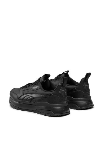 Чорні всесезон чоловічі кросівки 383202-01 чорний шкіра Puma