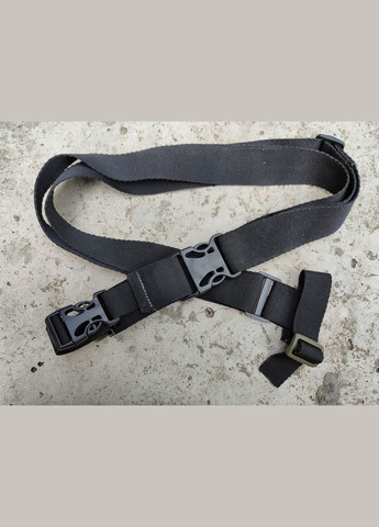 Ремінь збройовий триточковий тактичний (трикоточка для АК, автомата, нудьги, зброї) колір чорний Сварог (342375306)