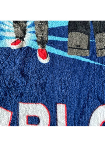 Плед-покривало флісовий півтораспальний 150х210 синій Roblox 11506 Ananasko (362671357)