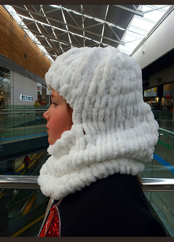 Шапка-балаклава белая 2 Льва (354331534)