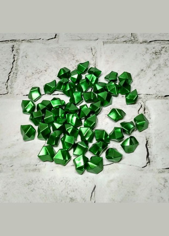 Кристали Лід колотий перламутр декоративний акрил 50 шт 2,2х1,8 см Зелений No Brand (327367977)