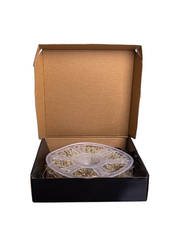 Гирлянда-нить Роса Хвойная лапа 1500 LED 50 метров белая нить, синий No Brand (369157789)