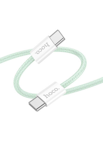 Кабель USB X104 Source 60W Type-C to Type-C 1m Білий Hoco (317631357)