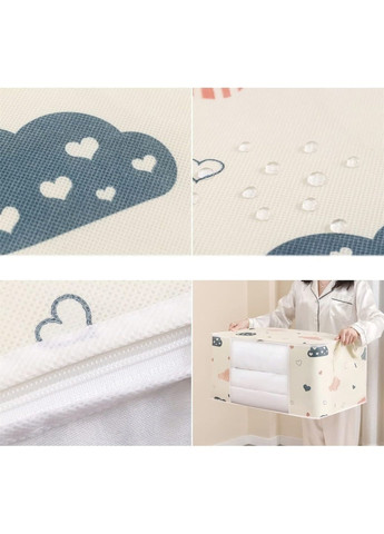 Органайзер для хранения детской одежды, игрушек и постельного белья Cloud Large Beige No Brand (365721199)