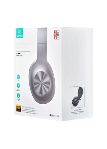 Гарнітура стерео Bluetooth 5.0 YX05 навушники бездротові з шумозаглушенням USAMS (280876988)