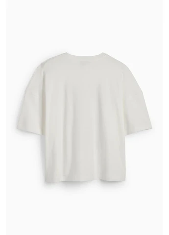Футболка з бавовни C&A - (397850457)