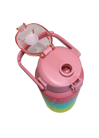 Спортивная Бутылка для воды и напитков Набор 3 шт. (500 мл, 900 мл, 2 л) YP65 - Фляга Градиент для Тренировок (602307135B) Clefers (303340181)