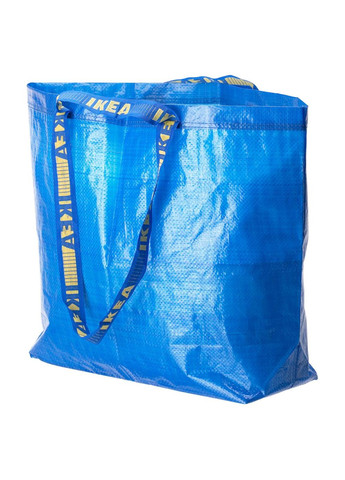 Середня сумка ІКЕА FRAKTA 45x18x45 см/36 л блакитний (60301707) IKEA (267897821)