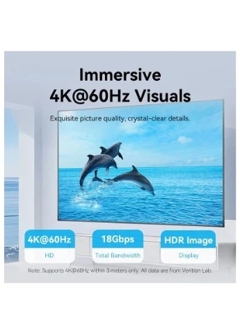 Кабель HDMI M — M, 20.0 м, V2.0, 4K 30 Гц, PVC Vention (397091685)