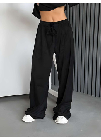 Костюм оверсайз із мікрозамшу на осінь сірий, жіночий вільний костюм двійка штани + кофта,... Україна (355059422)