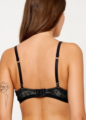 Чёрный бюстгальтер Sassa