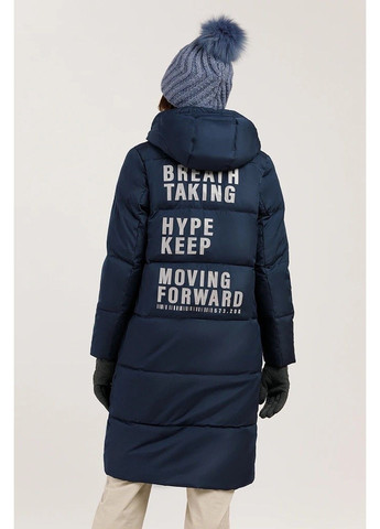 Синя зимня зимова куртка w19-32029-101 Finn Flare