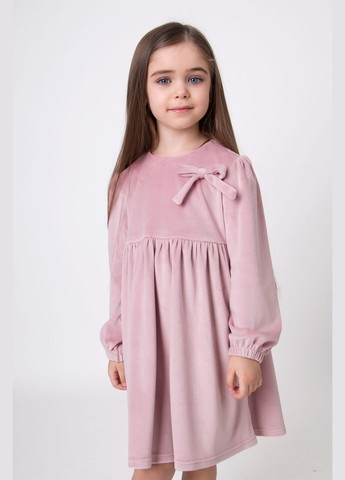 Розовое платье для девочки Mevis (289361340)