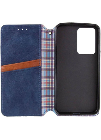 Чехол-книга Rubic Leather для Xiaomi Redmi 13C 4G/POCO С65 Blue No Brand (324023732)