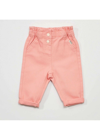 Розовый летний комплект (футболка, брюки) Kiabi