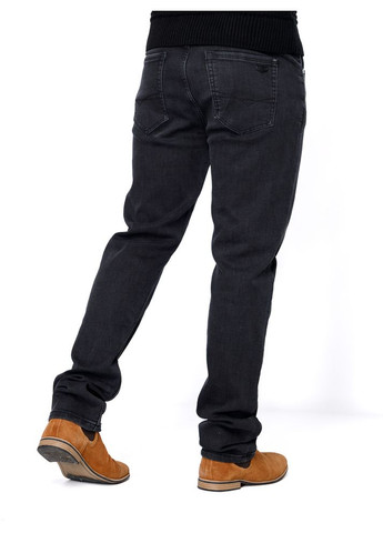 Чоловічі джинси регуляр колір темно-сірий ЦБ-00235543 R.KOOST (282925612)