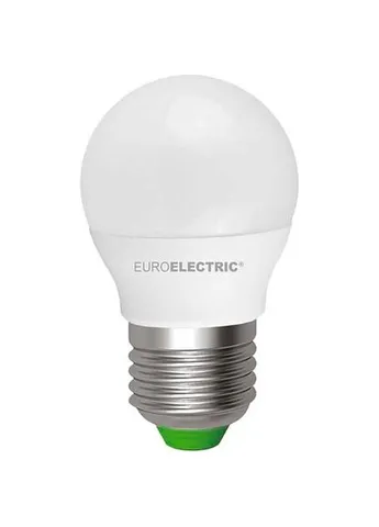 Светодиодная лампа G45-5W-E27-4000K 4 шт (LED-G45-05274(EE)(4)) Euroelectric (323111740)