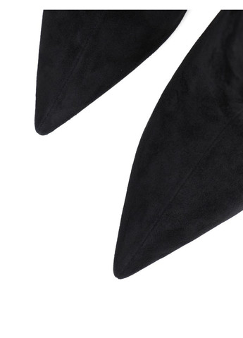 Осенние женские ботинки w587d-180 черный велюр MiaMay тканевые