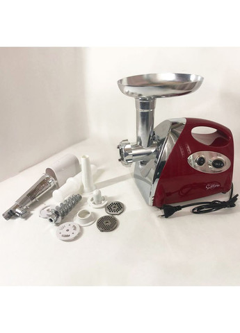 Мясорубки для колбасы SMG-5420R 1800 Вт, Мясорубки с металлическими шестернями AN-562 в редукторе Suntera (349512116)