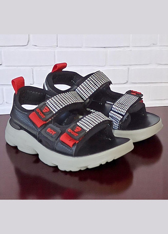 Відкриті спортивні босоніжки сандалії на липуучках для хлопчика Boyang (333832181)