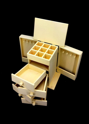 Мини-комод из дерева Десари лимонад (МНК-009251) No Brand (328227554)