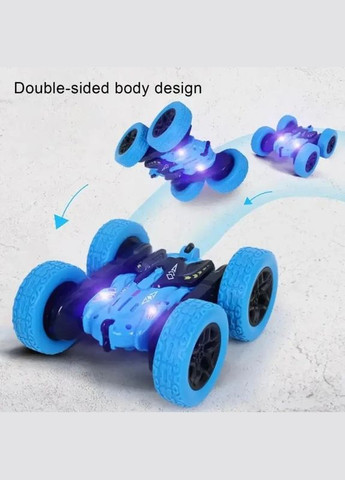 Трукова машинка перевертень-всюдихід на радіокеруванні Rapidly stunt Car S688-1D, 16*15,5*7 см, Синій No Brand (315825101)