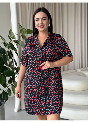 Комбинированная зимняя рубашка do3512 No Brand