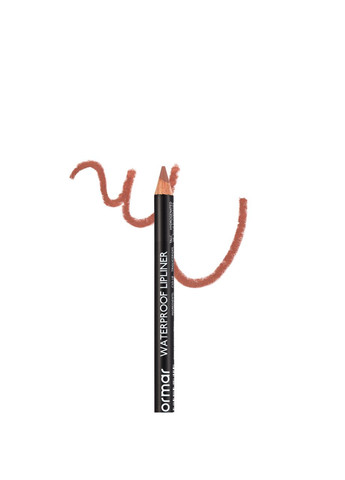 Олівець для губ Waterpoof Lipliner водостійкий № 243 Каштаново-коричневий Hot Cocoa Flormar (351851630)