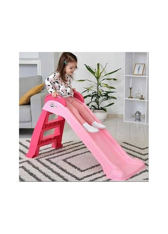 Горка детская 120см розовая 8041 ТехноК (362695676)