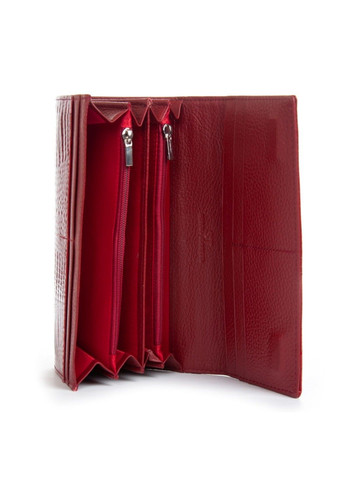 Женский кожаный лаковый кошелек SERGIO TORRETTI FEW501-2 red ST (360751394)