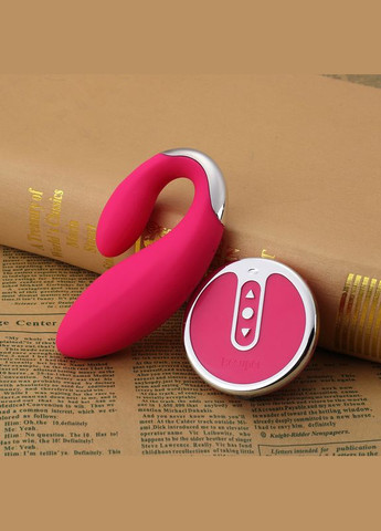 Вибратор для пары мощный We-Wibe 8 Plus два мотора с пультом на аккумуляторе для клитора и точки G Розовый Roger (303880340)