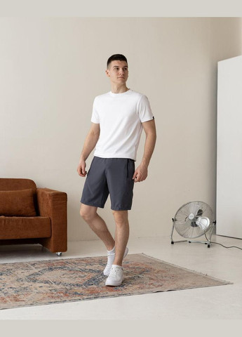 Стильные мужские шорты серые Freedom (345122709)