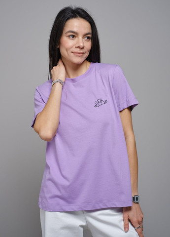Фіолетова демісезон футболка жіноча лілова 103133 Power