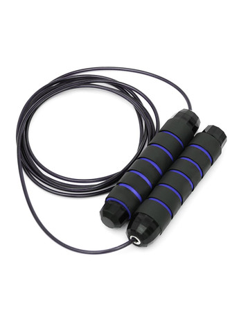 Скакалка швидкісна для кросфіту Speed Rope Classic XR-0147 Black/Blue Cornix (320208059)