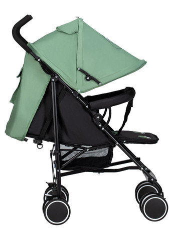 Коляска для ребенка прогулочная Simple, black - dark green FreeOn (352477025)