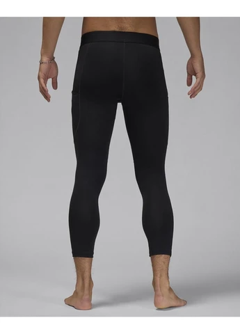 Черные демисезонные леггинсы sport dri-fit 3/4-length tights black fv8634-010 Air Jordan