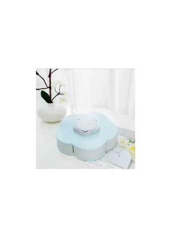 Складна двоярусна цукерка SUNROZ Flower Candy Box, що обертається, для цукерок і фруктів Alarm (393957891)