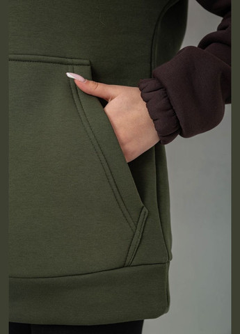 Худі жіноча тринитка на флісі,, 102R364-1 Ager (322994426)