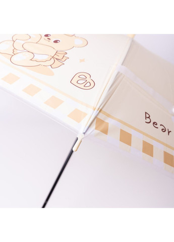 Жёлтый классический детский зонт-трость полуавтомат из полиэстера прочный надежный 8 спиц диаметр 94 см hp-23-11y Yiwu (370973910)