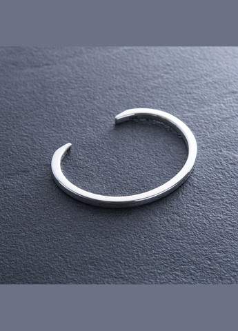 Жесткий серебряный браслет 141678 17 17 Oniks (323426225)