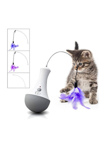 Игрушка-неваляшка для кота с запасными насадками комбинированный Amazon (334674120)