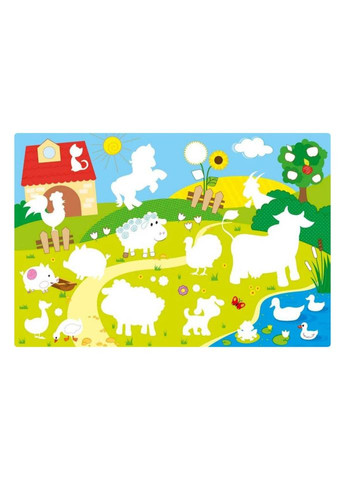 Большая многоразовая рисовалка 901675 для маленьких пальчиков Ranok Creative (305077641)